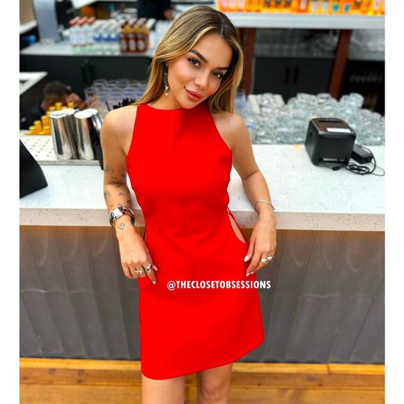 RARE!!! BLOGGER FAVE!!! ZARA Mini Dress with Side Slits - Picture 7 of 16